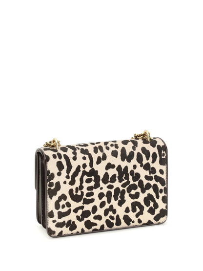 VALENTINO GARAVANI OS animalier pony effect shoulder bag