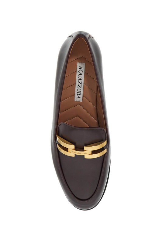 smooth leather brandi loafers in