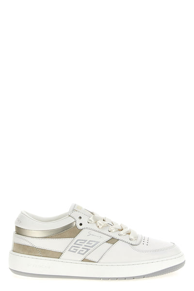 lace up leather sneakers
