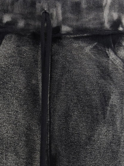 R13 M pleated cropped track pants