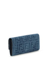 ff denim clutch bag