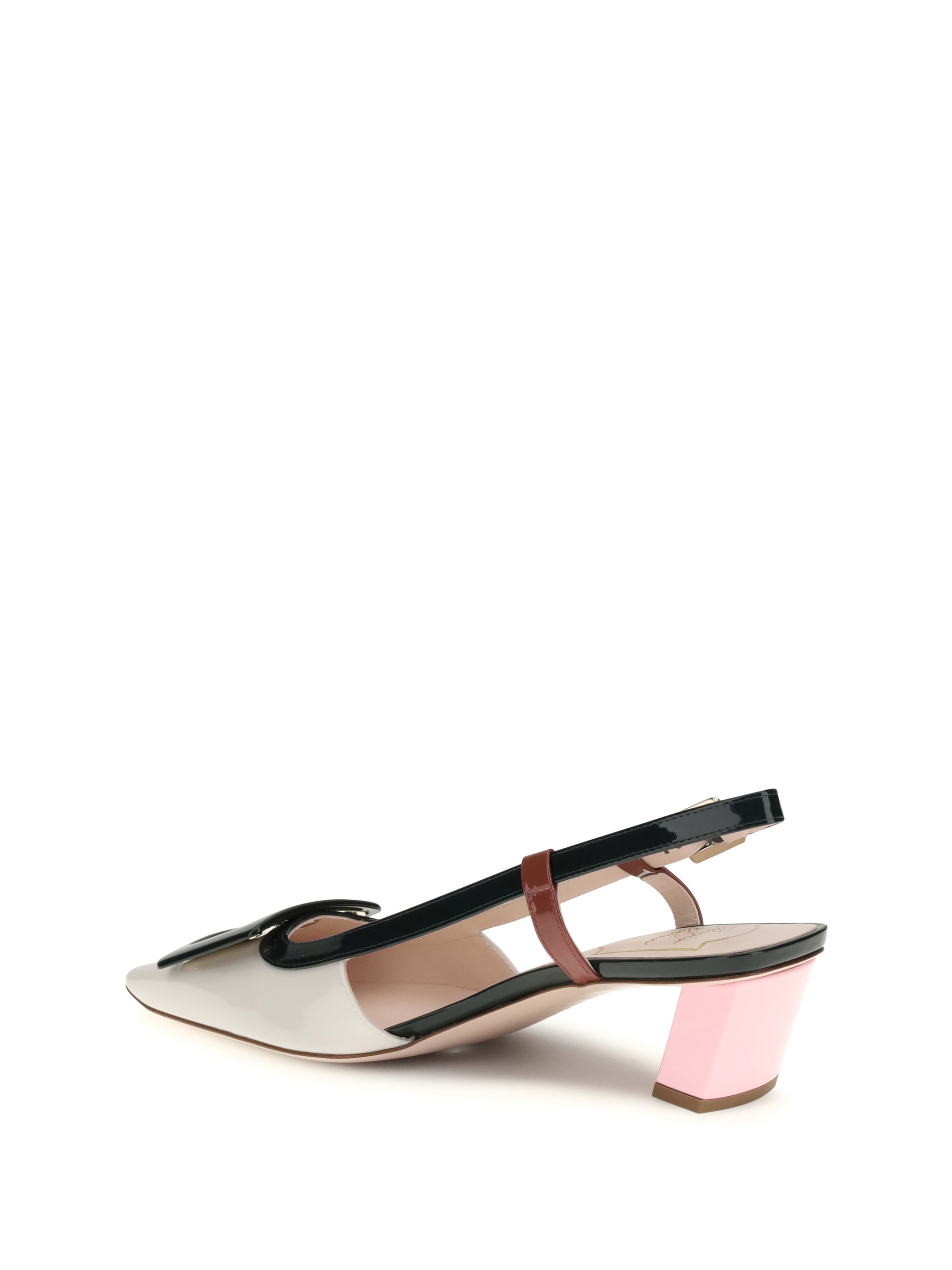 belle vivier slingback décolleté