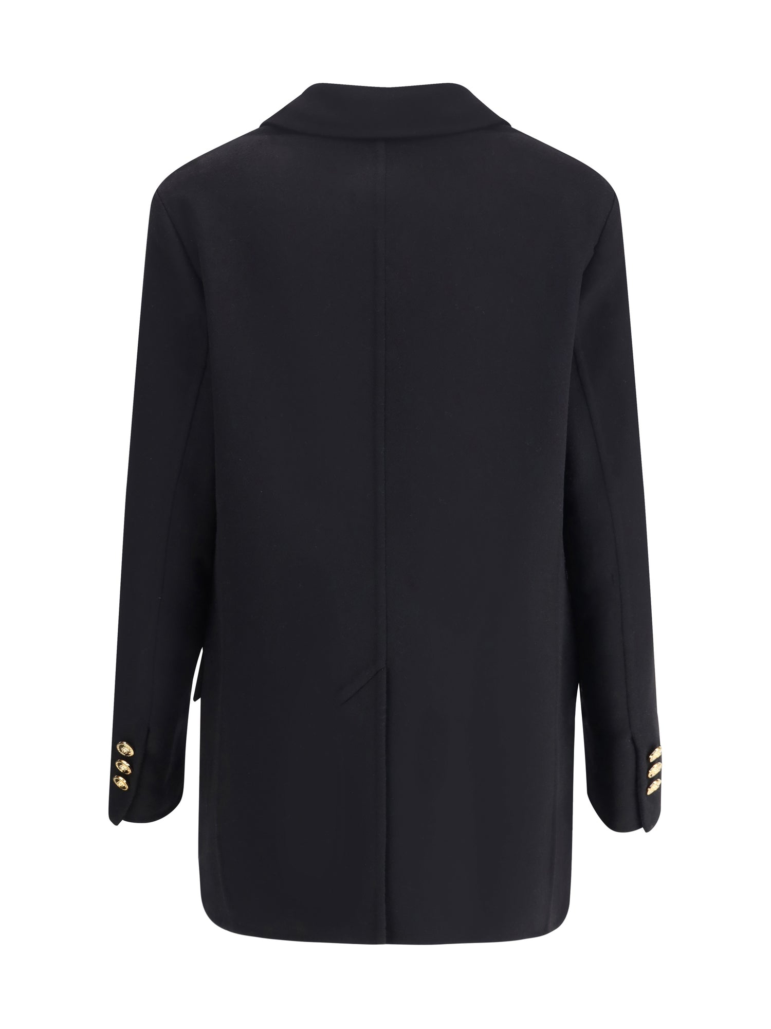 VERSACE 42 wool and cachemire double-breasted coat