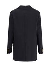 VERSACE 42 wool and cachemire double-breasted coat