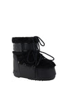 icon low faux fur boots