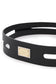 belt with logo tag