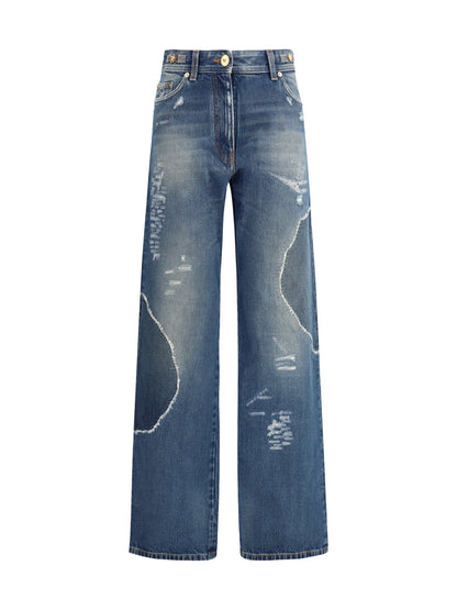 VERSACE 25 cotton denim jeans