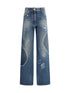 VERSACE 25 cotton denim jeans