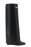 calf leather boot