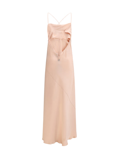 PINKO 38 farro satin dress