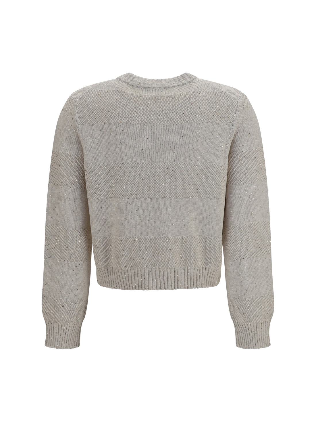 BRUNELLO CUCINELLI M long-sleeve crewneck cotton sweater