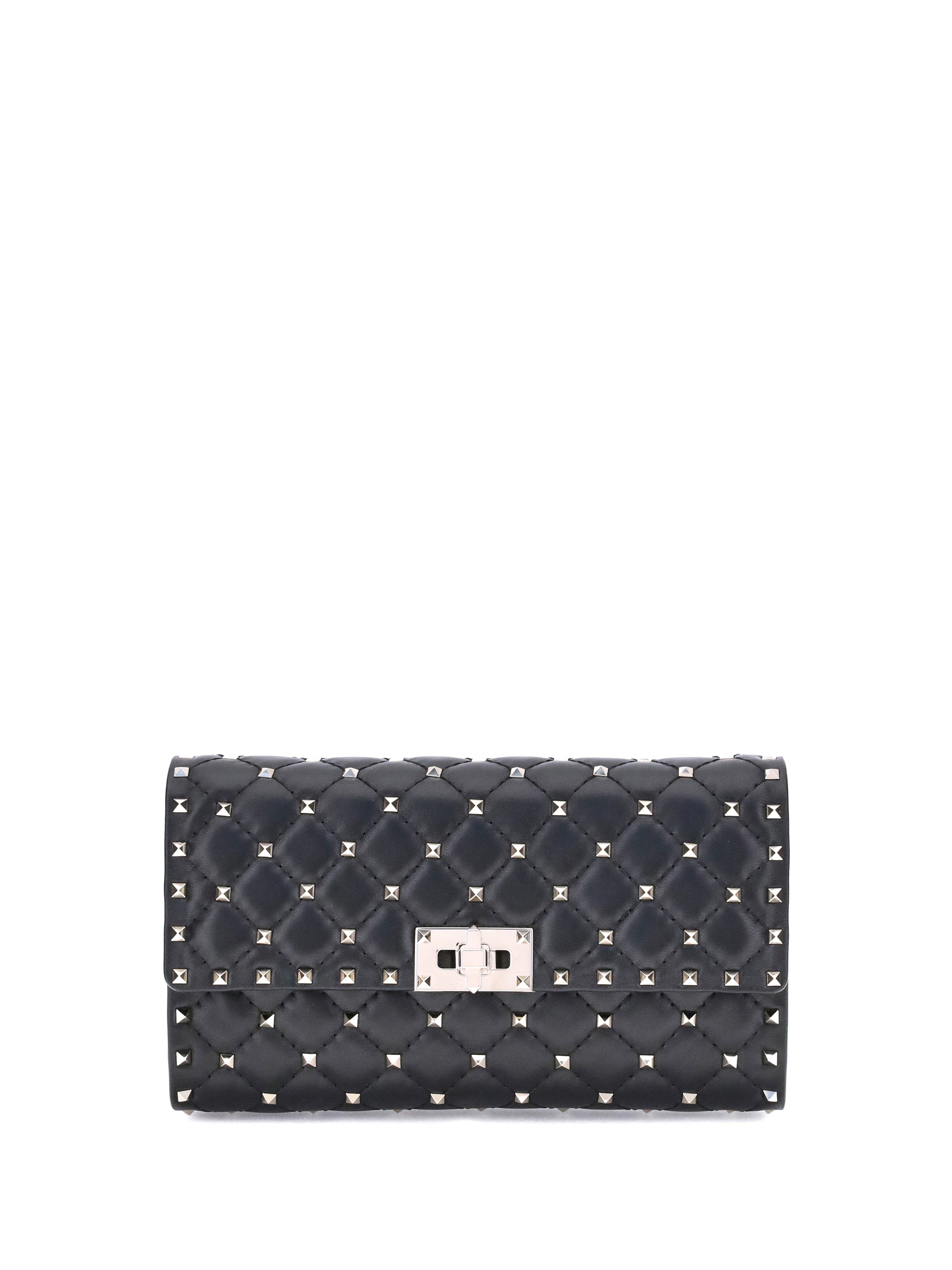 shoulder bag | rockstud spike | nappa/pl