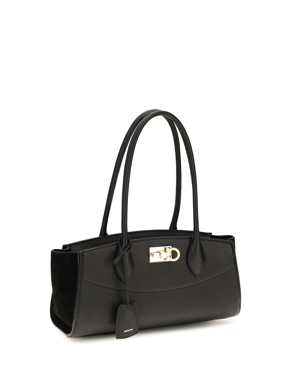 FERRAGAMO OS studio soft east west shoulder bag