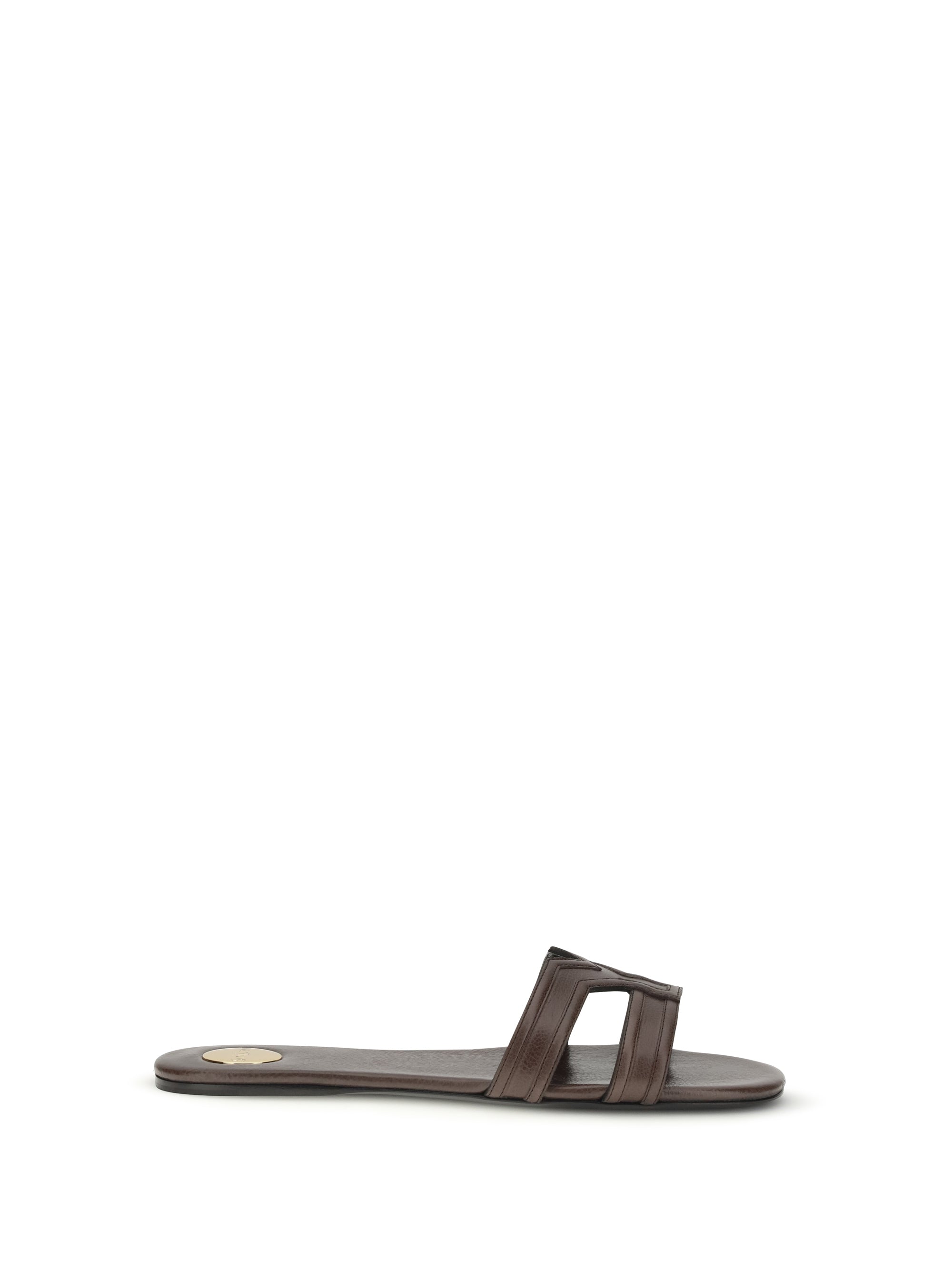 smooth leather mabrouka sandals
