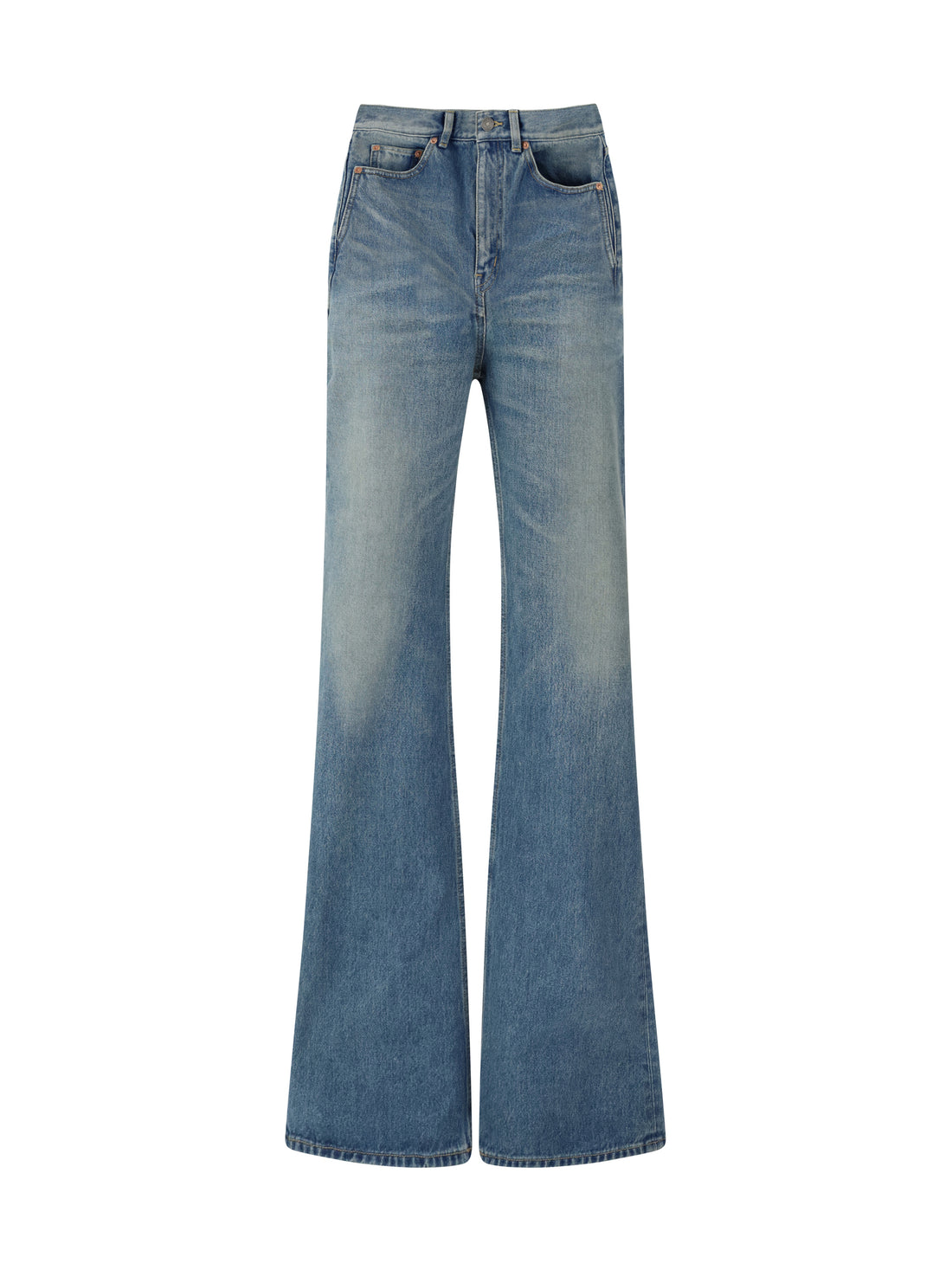 SAINT LAURENT 26 logo-motif jeans s pants