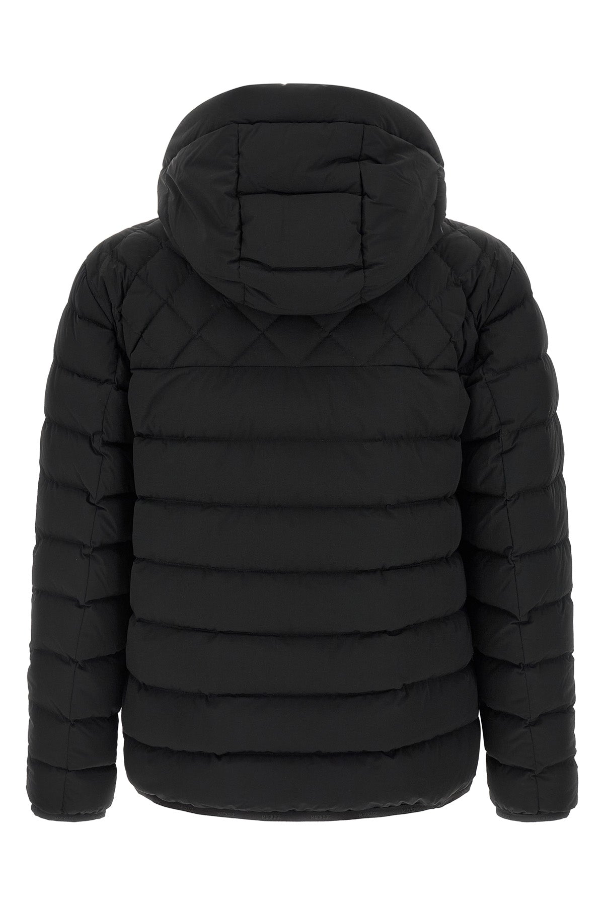 bergen down jacket in quilted technical fabric