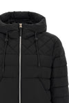bergen down jacket in quilted technical fabric