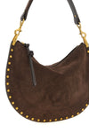 the isabel marant oskan soft zip handbag redefines the hobo silhouette through