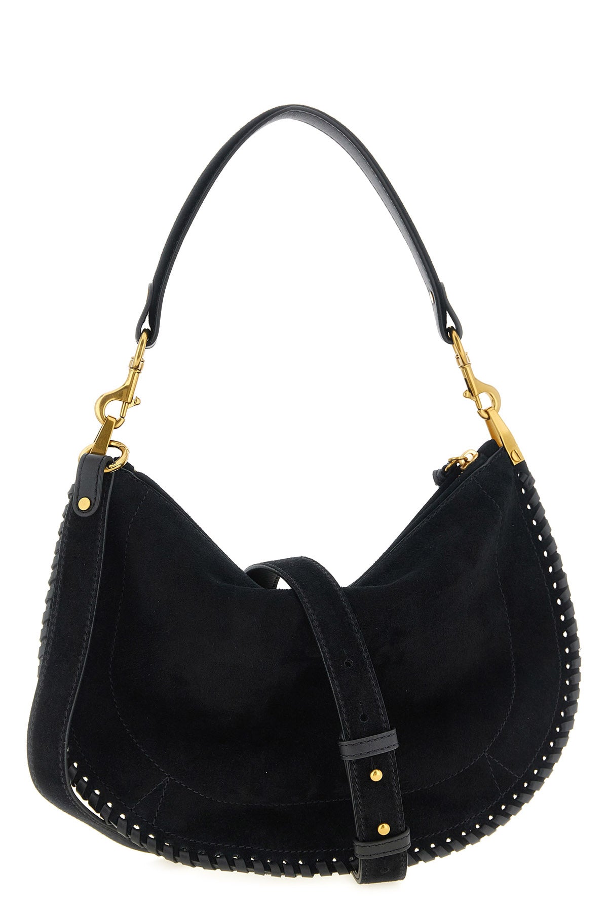 the isabel marant oskan soft zip handbag stands out for its unstructured hobo