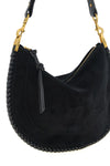 the isabel marant oskan soft zip handbag stands out for its unstructured hobo