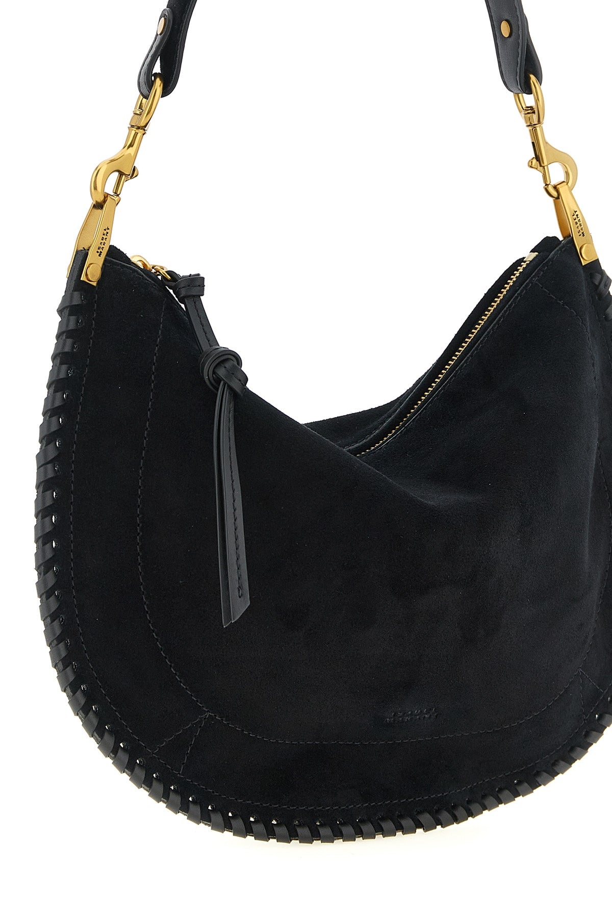 the isabel marant oskan soft zip handbag stands out for its unstructured hobo