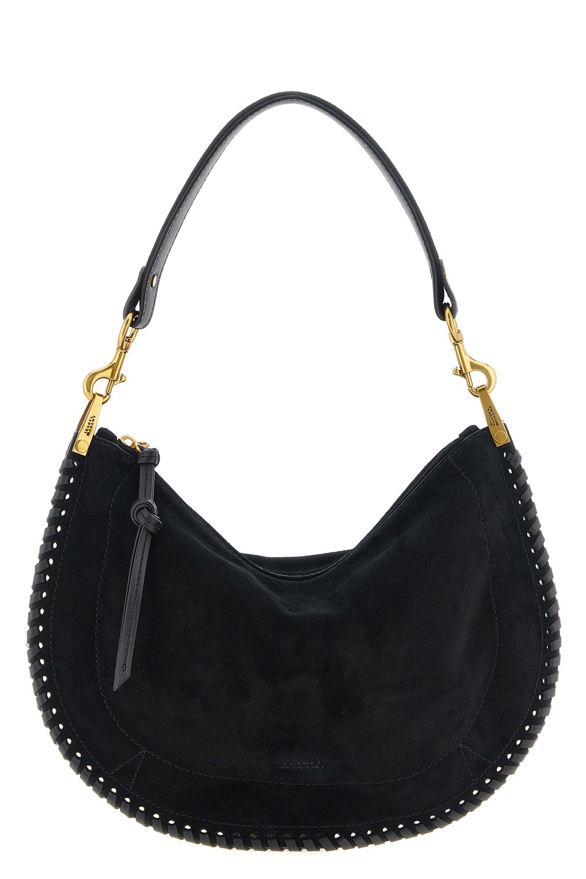 the isabel marant oskan soft zip handbag stands out for its unstructured hobo