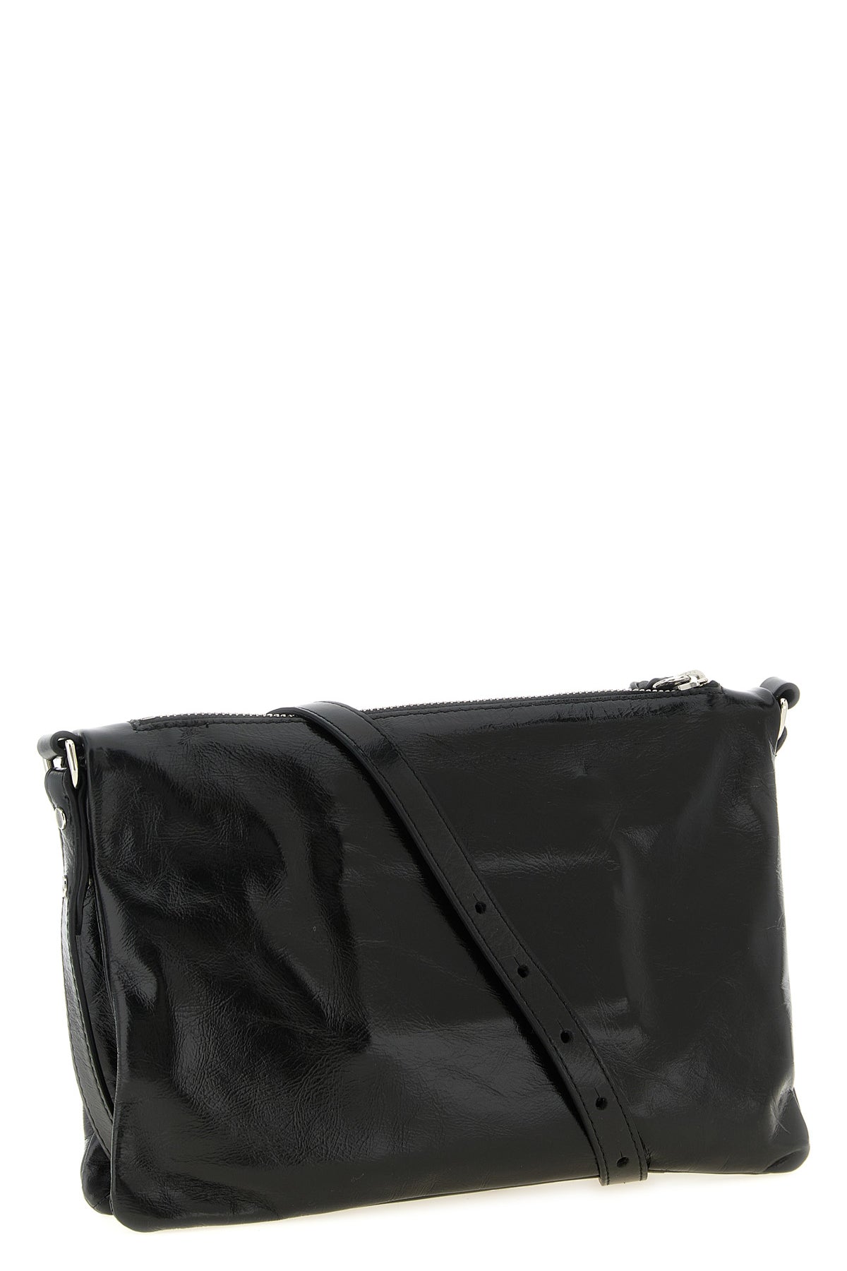 winna duo vintage calf leather crossbody bag