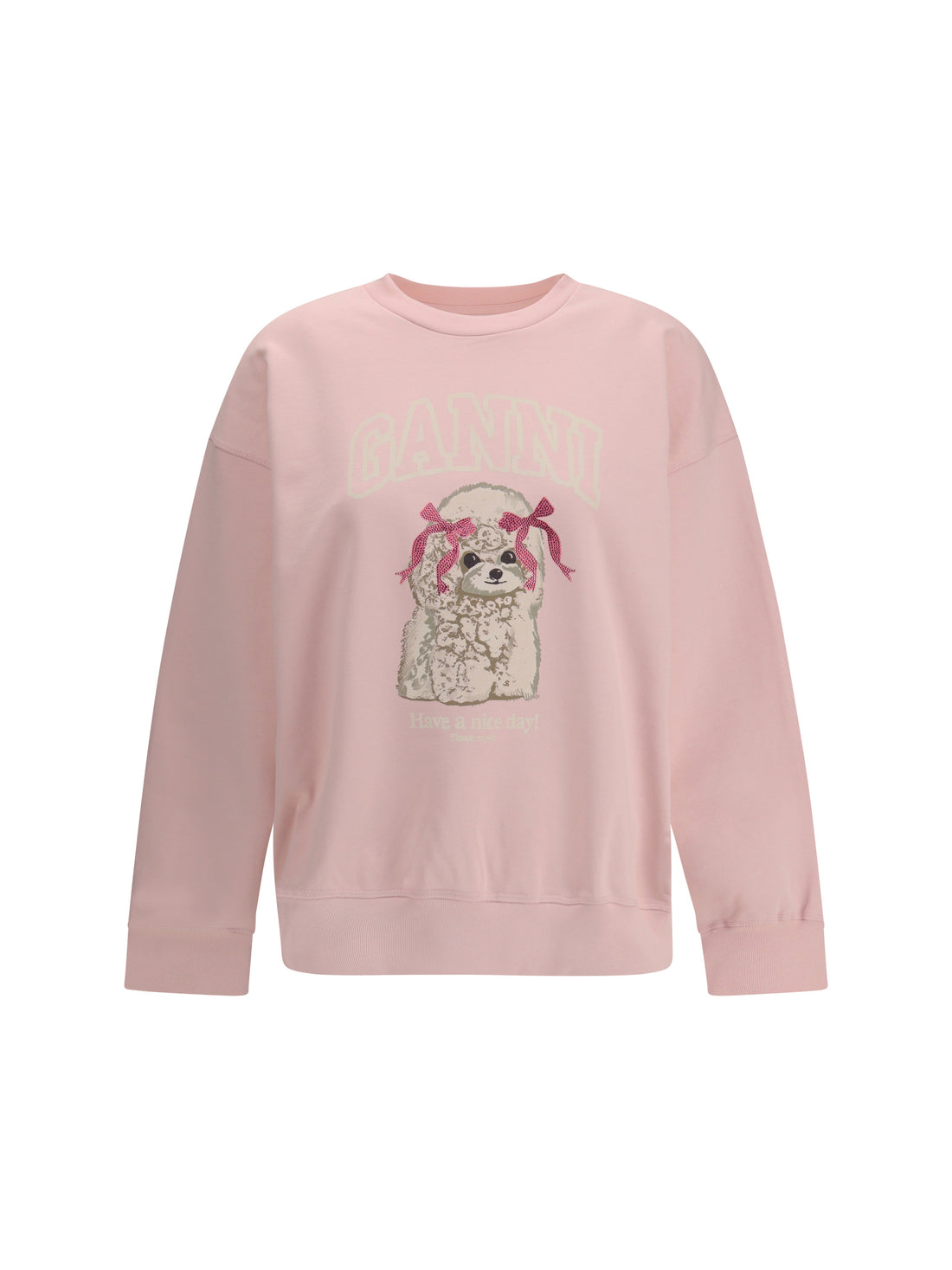 GANNI L poodle sweatshirt