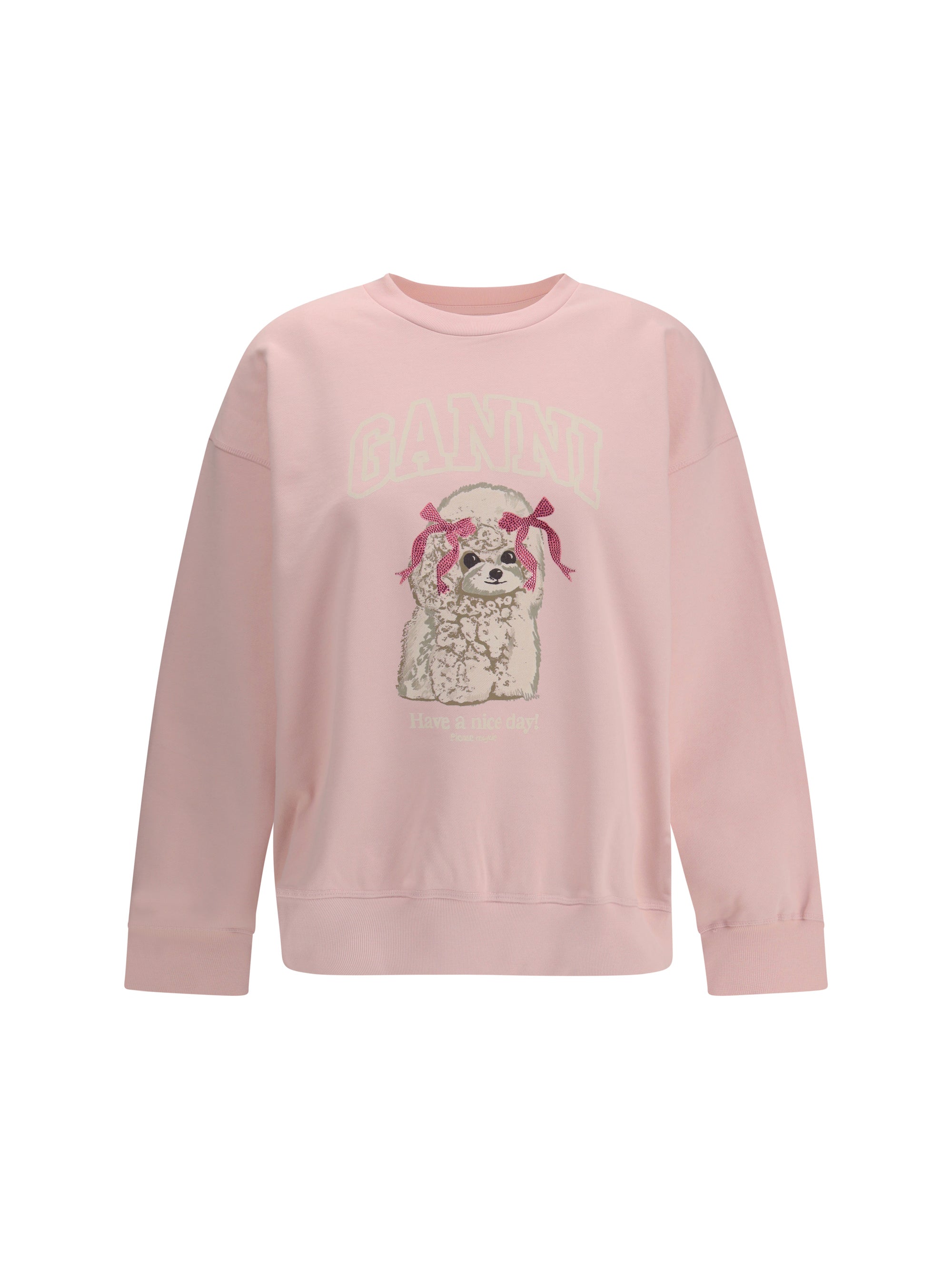 GANNI L poodle sweatshirt