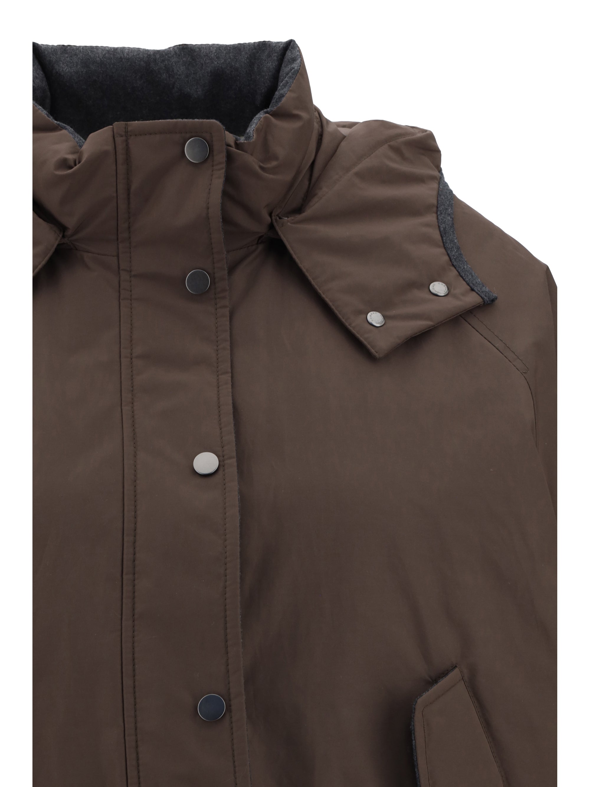 BRUNELLO CUCINELLI 42 padded down jacket