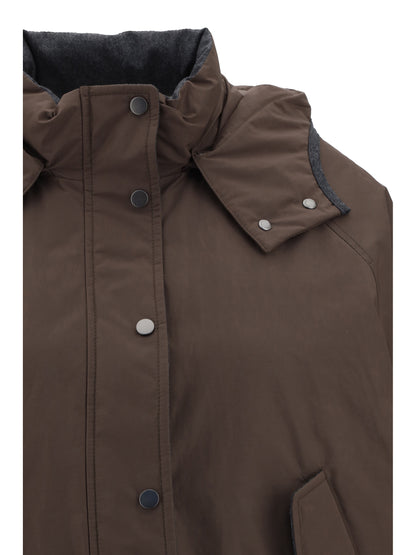 BRUNELLO CUCINELLI 42 padded down jacket