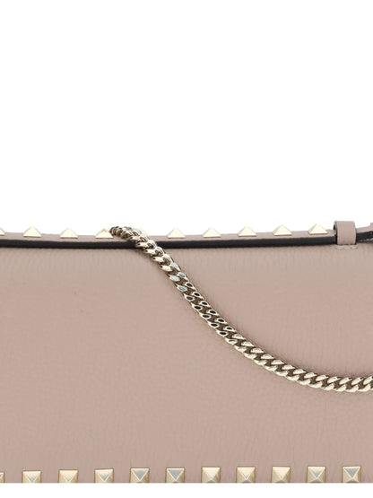 rockstud chain wallet