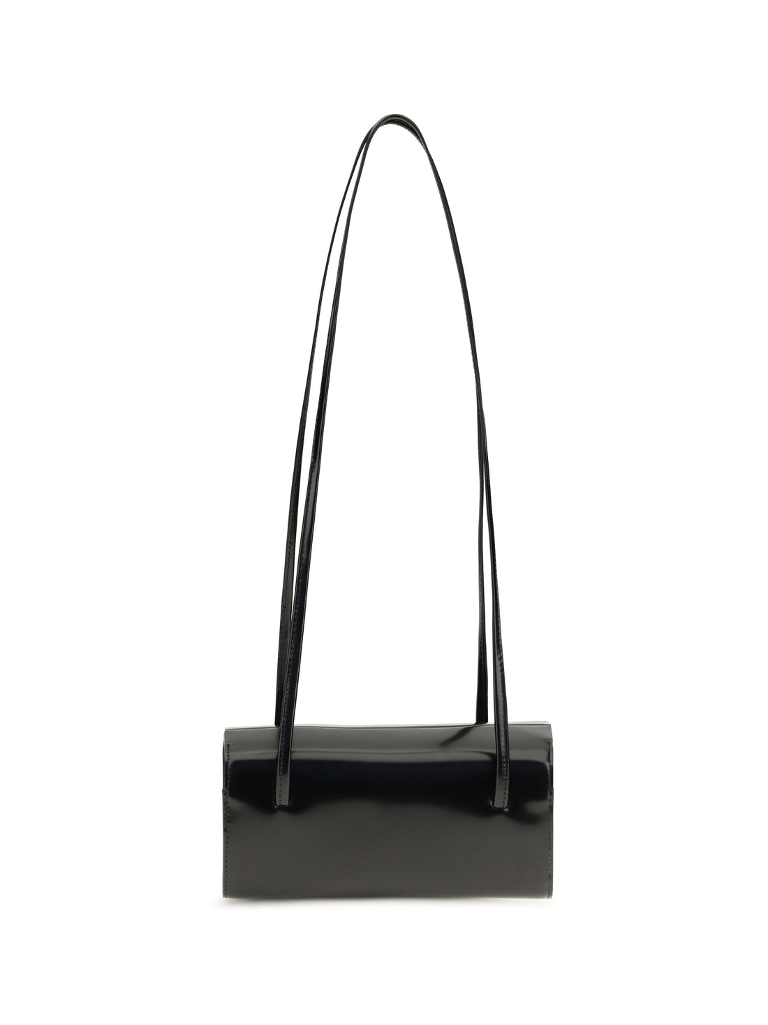 FANE OS mie brushed leather shoulder bag