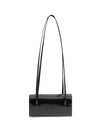 mie brushed leather shoulder bag