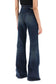 wide leg jeans with dark wash