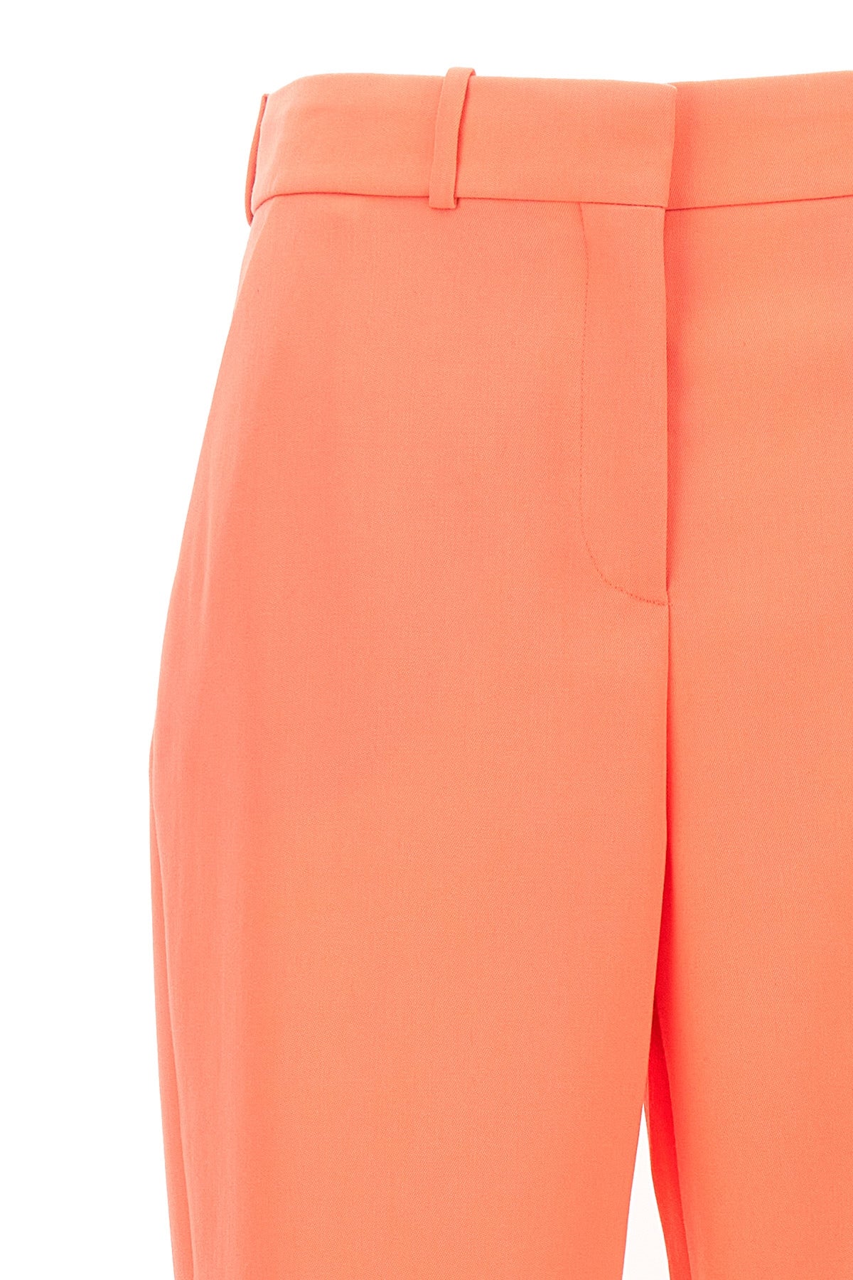 high waist wool pants