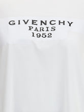 GIVENCHY M boxy cotton t-shirt with givenchy tape print