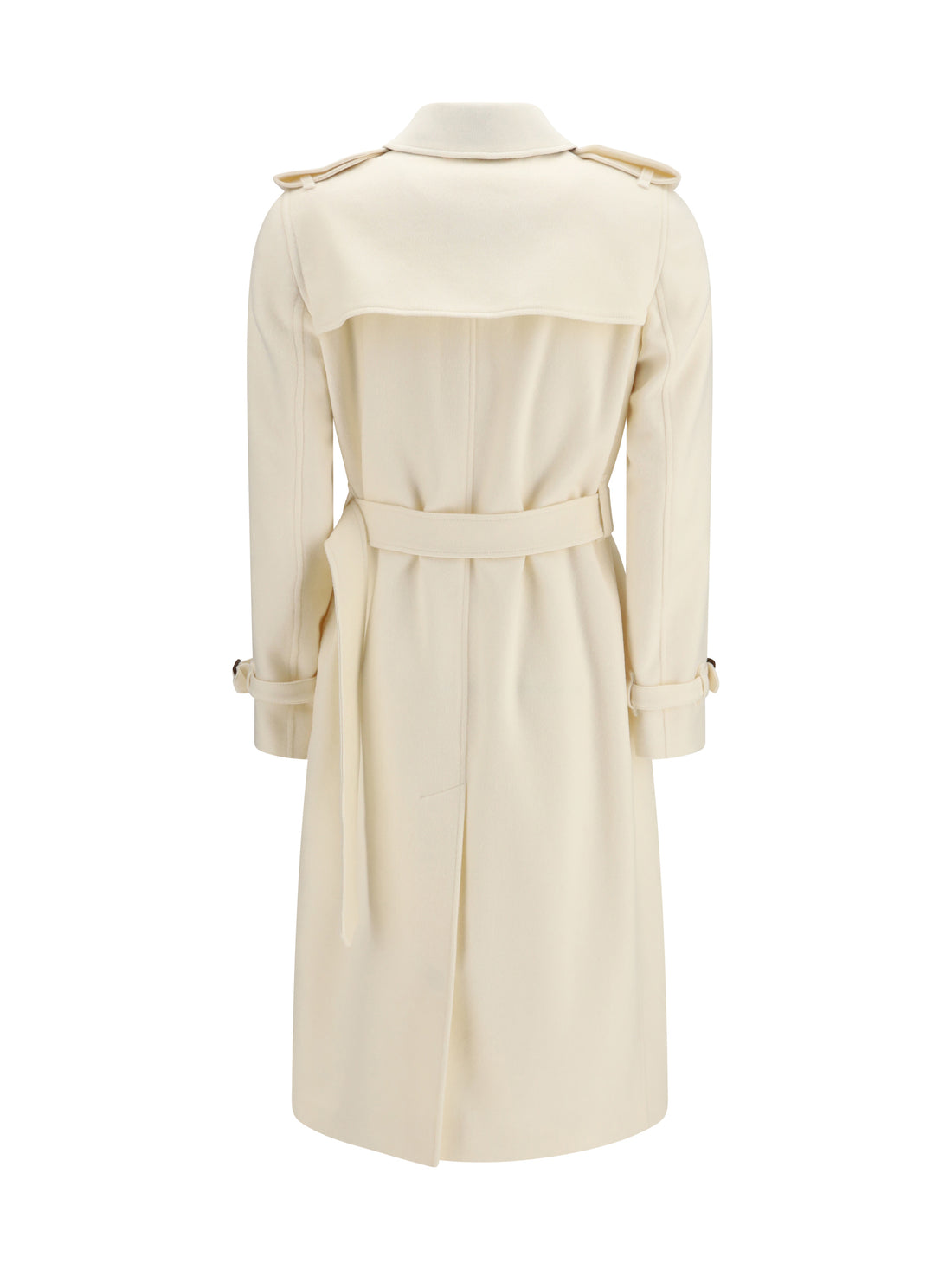 BURBERRY 10 long kensington cashmere trench coat