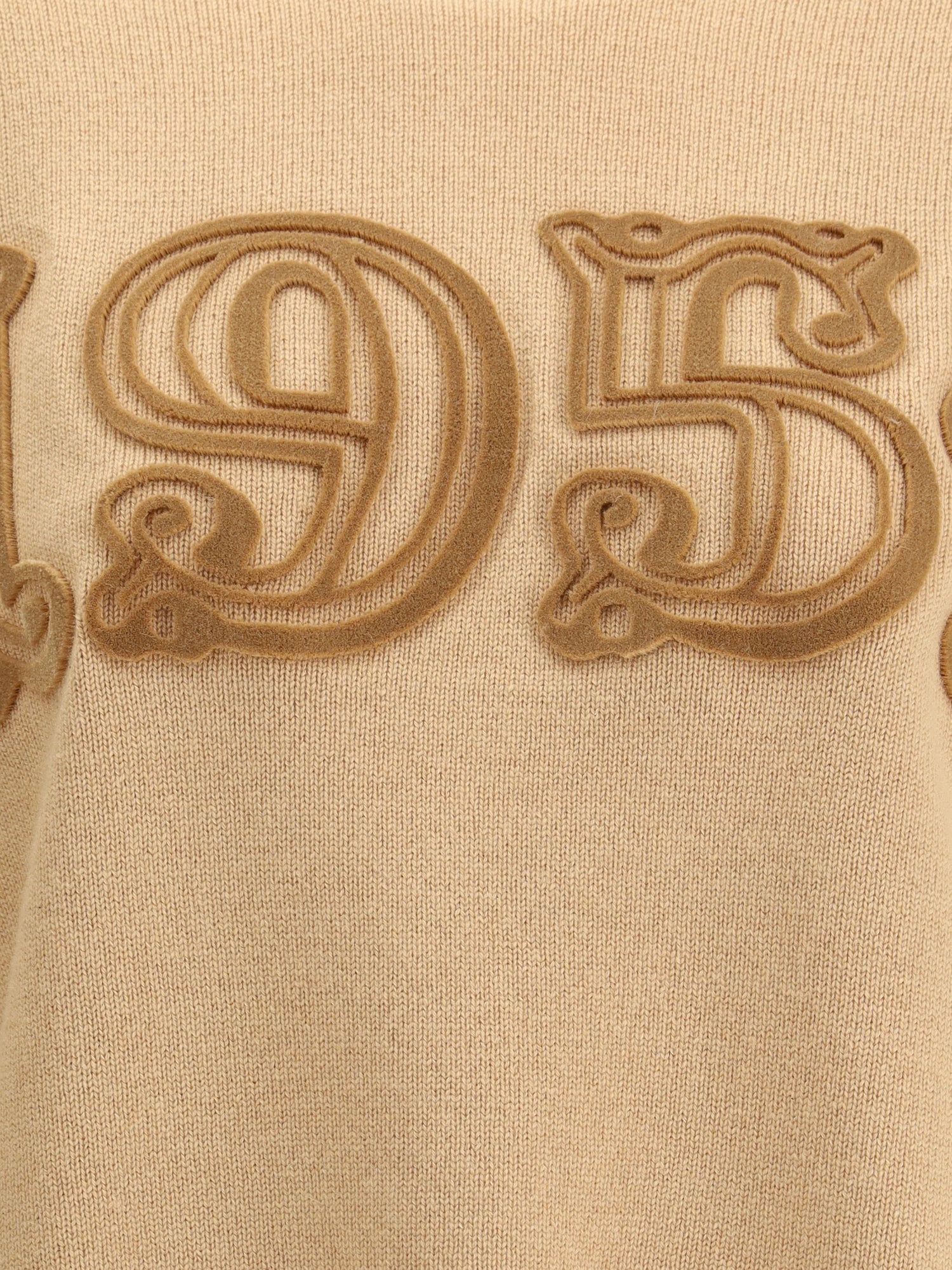 MAX MARA L fido sweater with a 1951 embroidery 