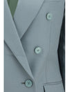 double-breasted blazer