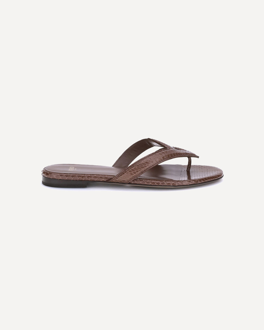 Fendi Infradito Ayers Sandals Brown