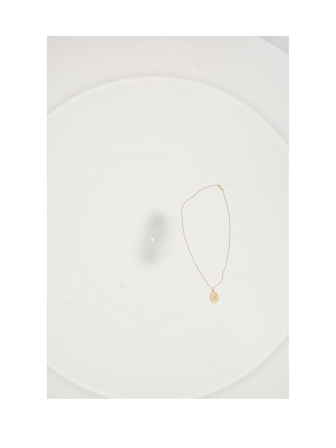 CELINE OS medal necklace