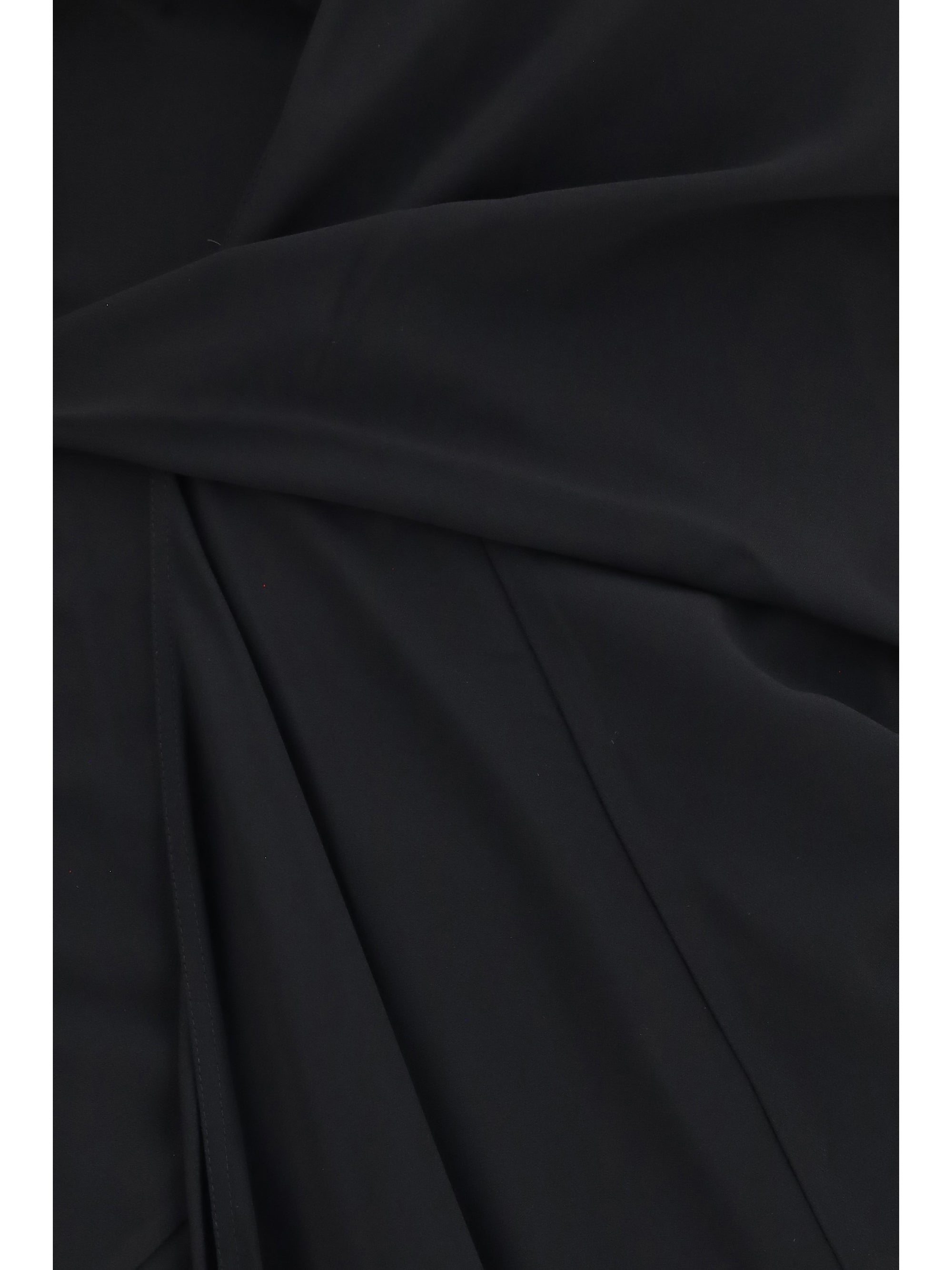 wrap draped long dress