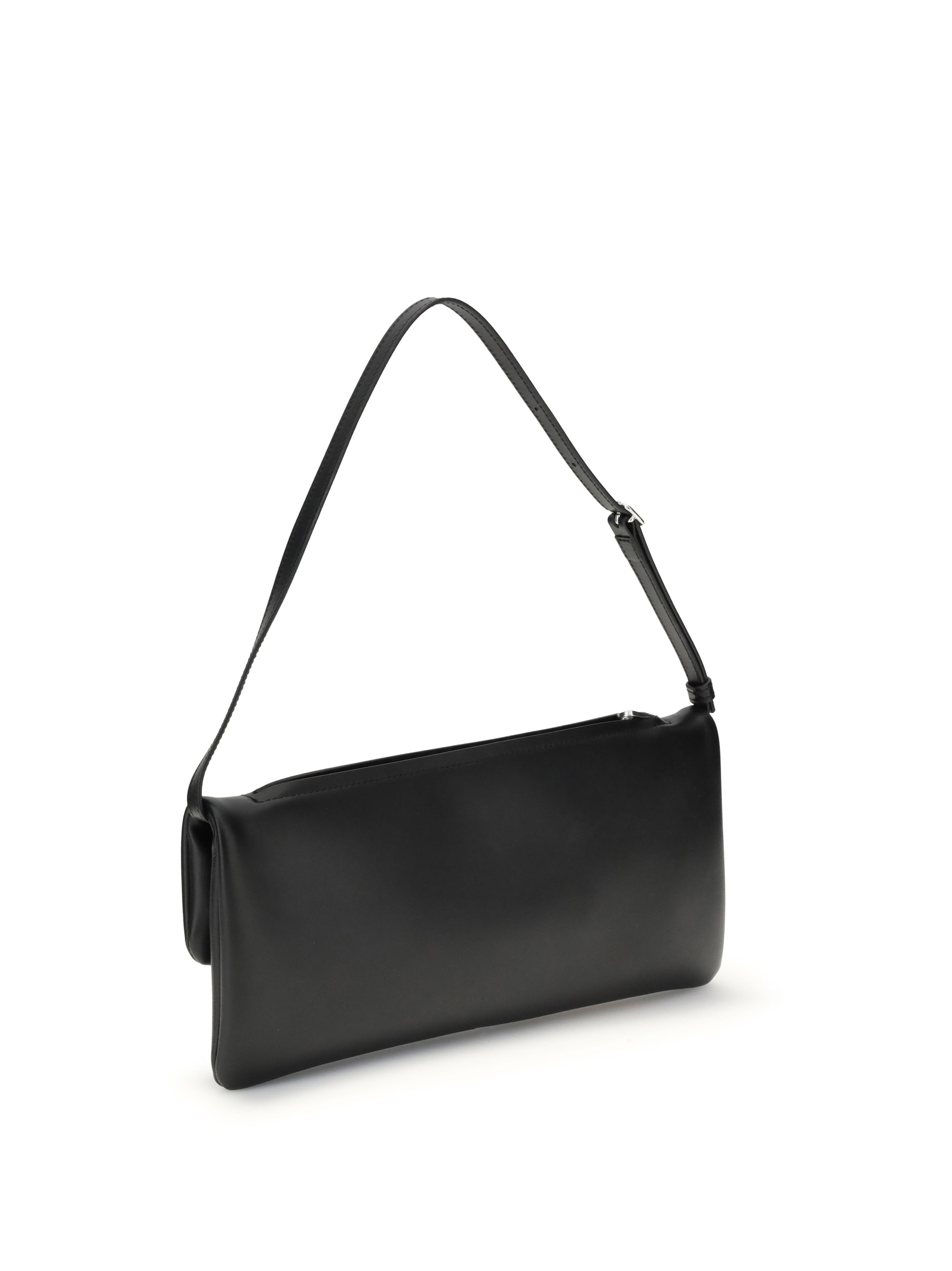 shoulder bag with wristband