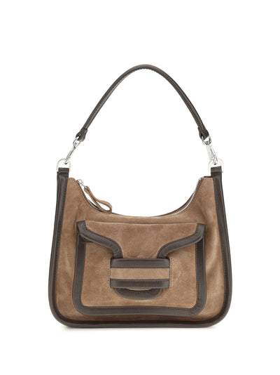 alpha day miss leather shoulder bag