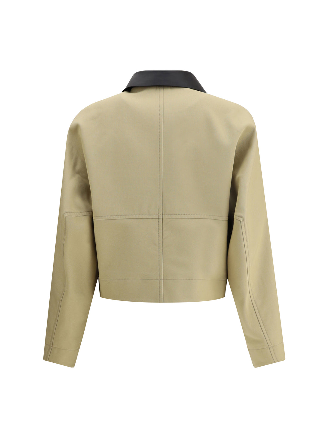 GIVENCHY 36 cropped cotton and wool caban