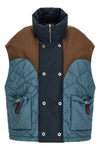 the marbell kate vest redefines the volumes of the contemporary wardrobe throu