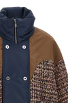 the marbell kate jacket redefines the volumes of outerwear through an oversize