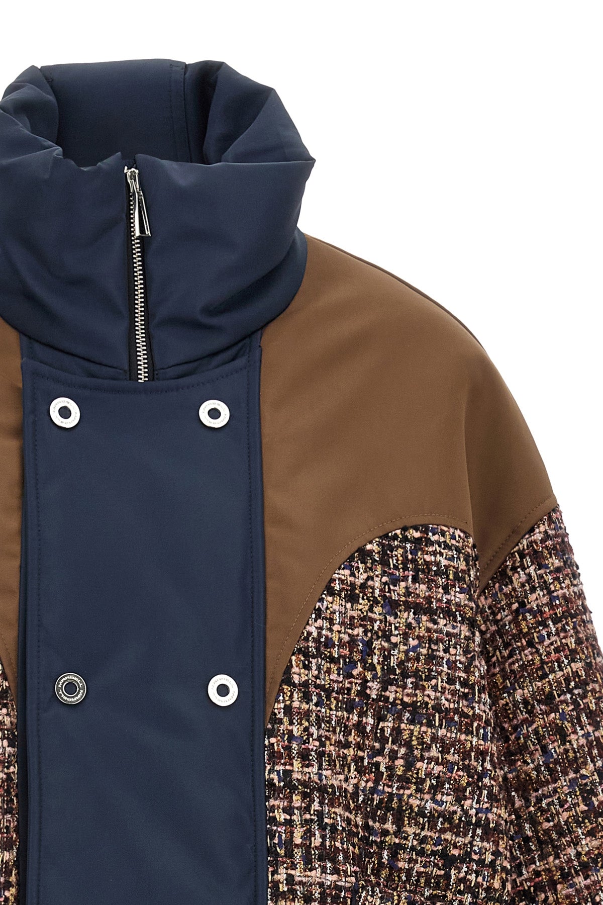 the marbell kate jacket redefines the volumes of outerwear through an oversize