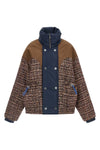 the marbell kate jacket redefines the volumes of outerwear through an oversize